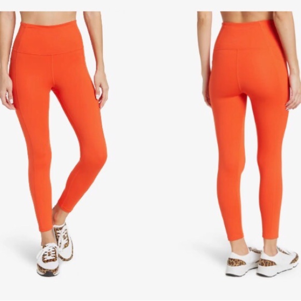 NWT Carbon38 High Waisted Pocket Crop Leggings - Size Small